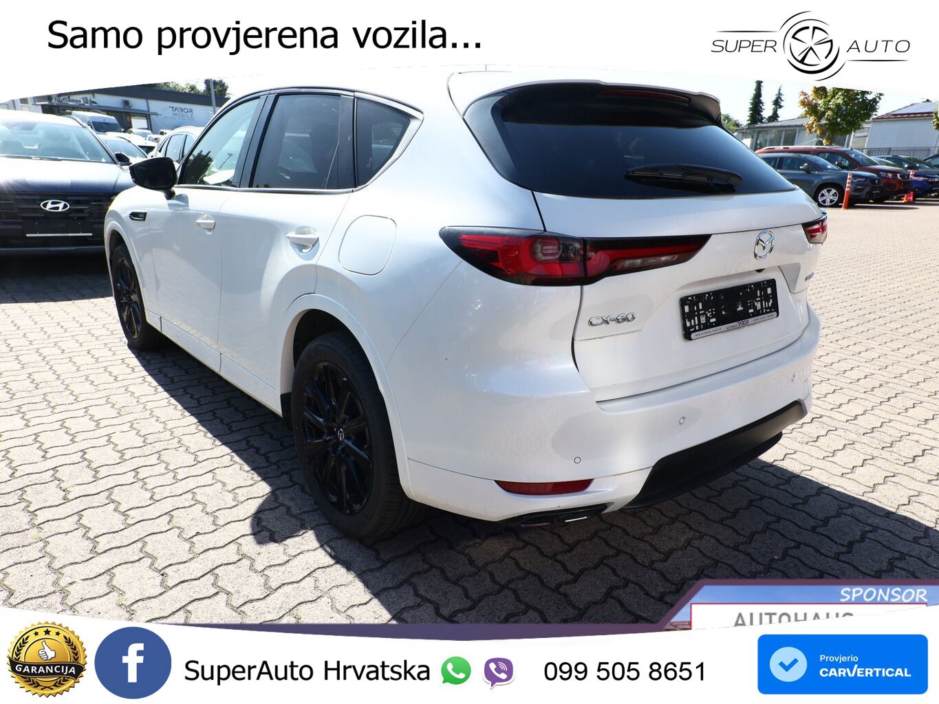 Mazda CX-60 3.3 e-Skyactiv D (200 KS) Automatic LED+GR SJED+ACC