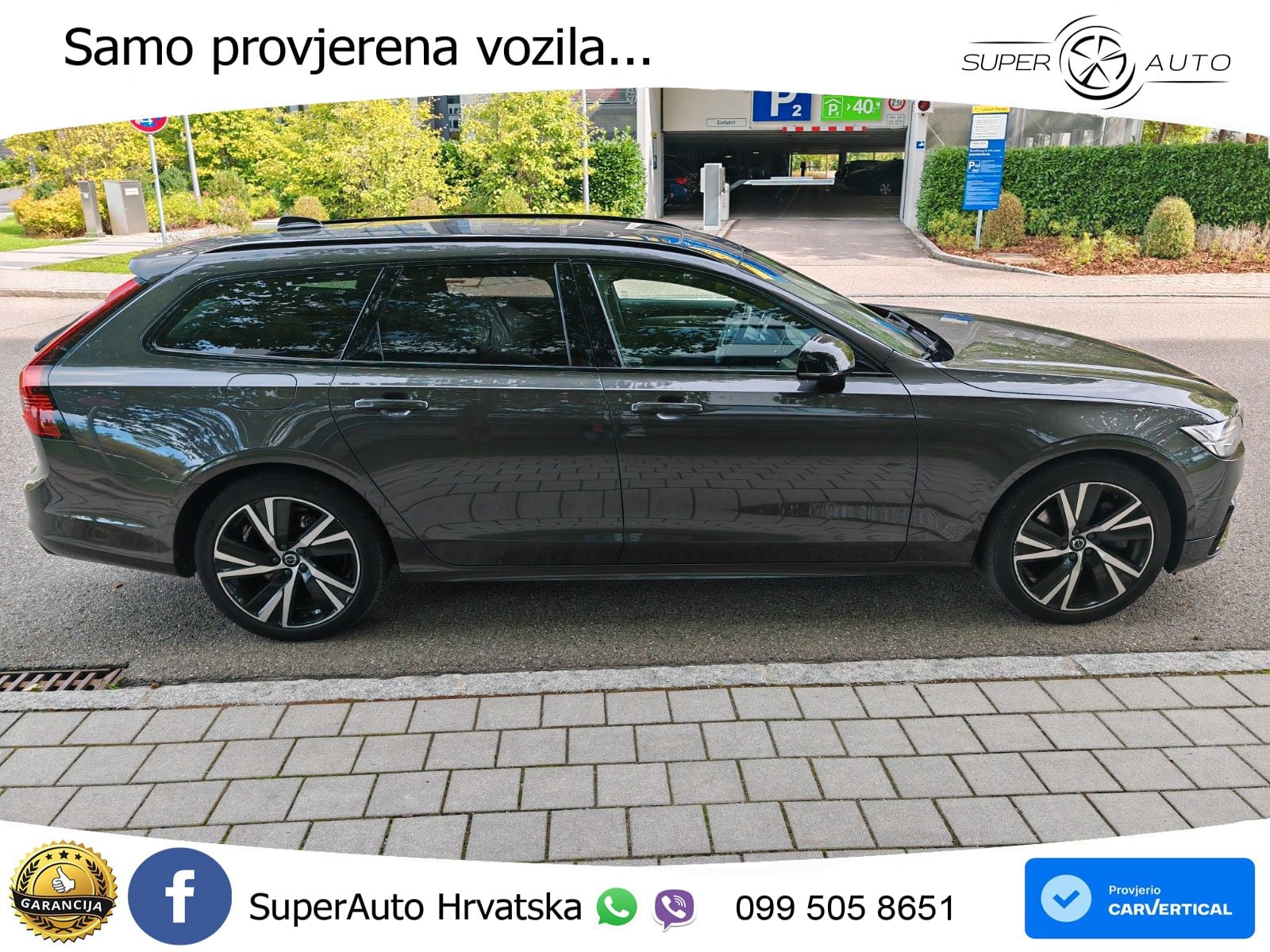 Volvo V90 Recharge T6 AWD Geartronic LED+GR SJED+ACC