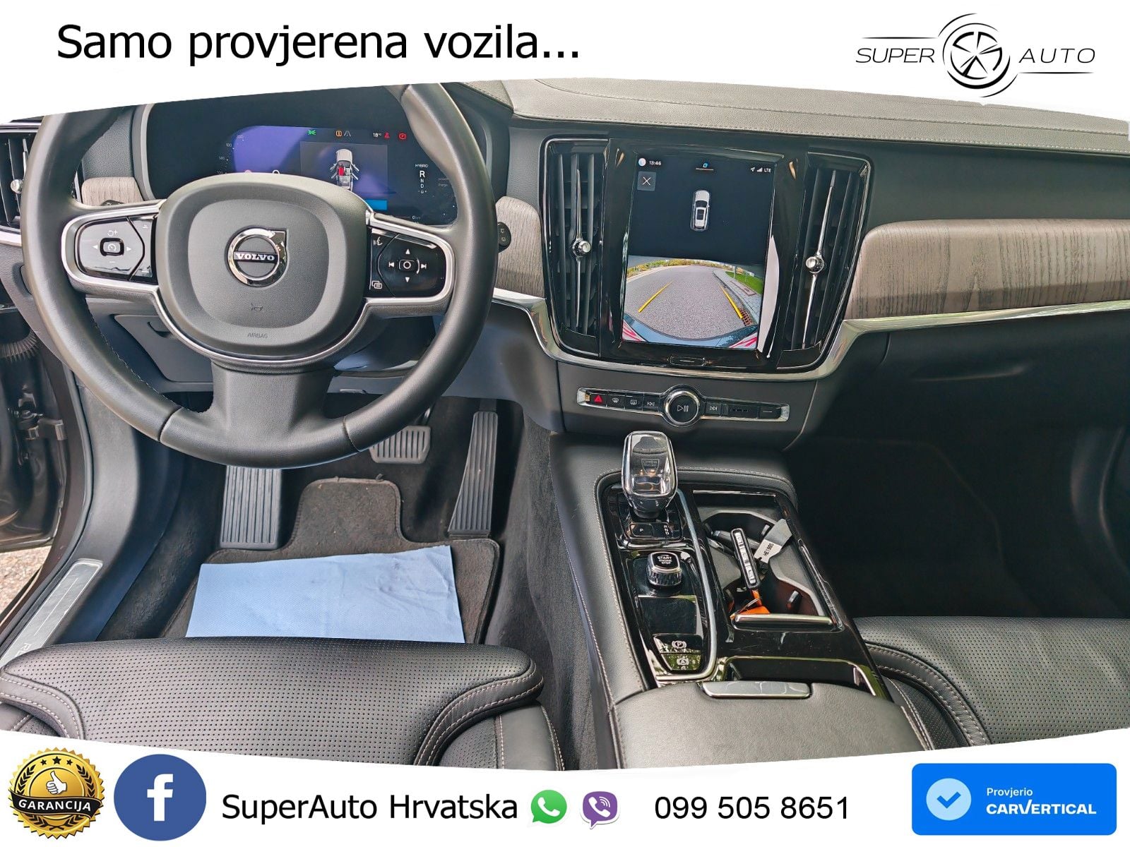 Volvo V90 Recharge T6 AWD Geartronic LED+GR SJED+ACC