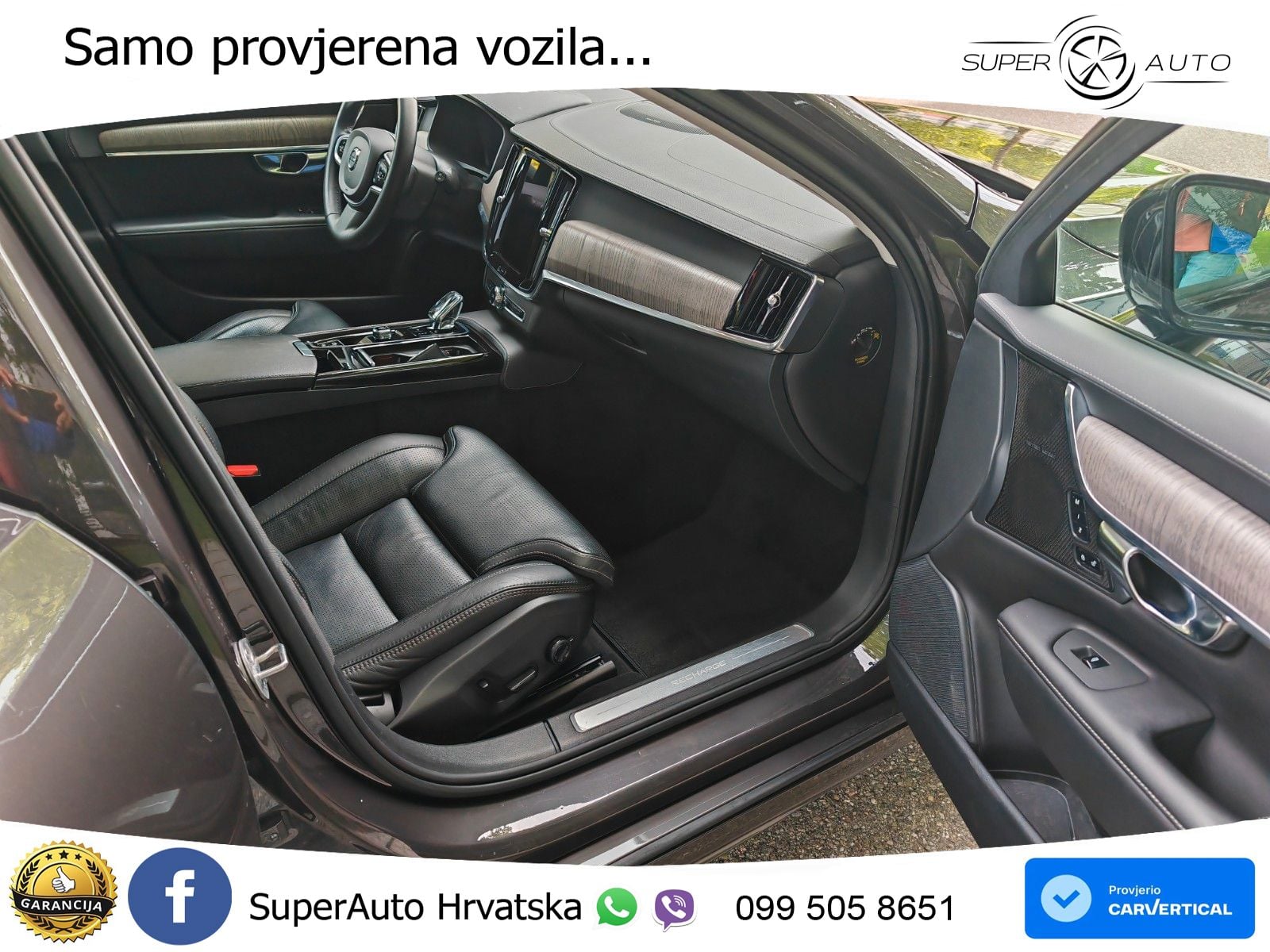 Volvo V90 Recharge T6 AWD Geartronic LED+GR SJED+ACC