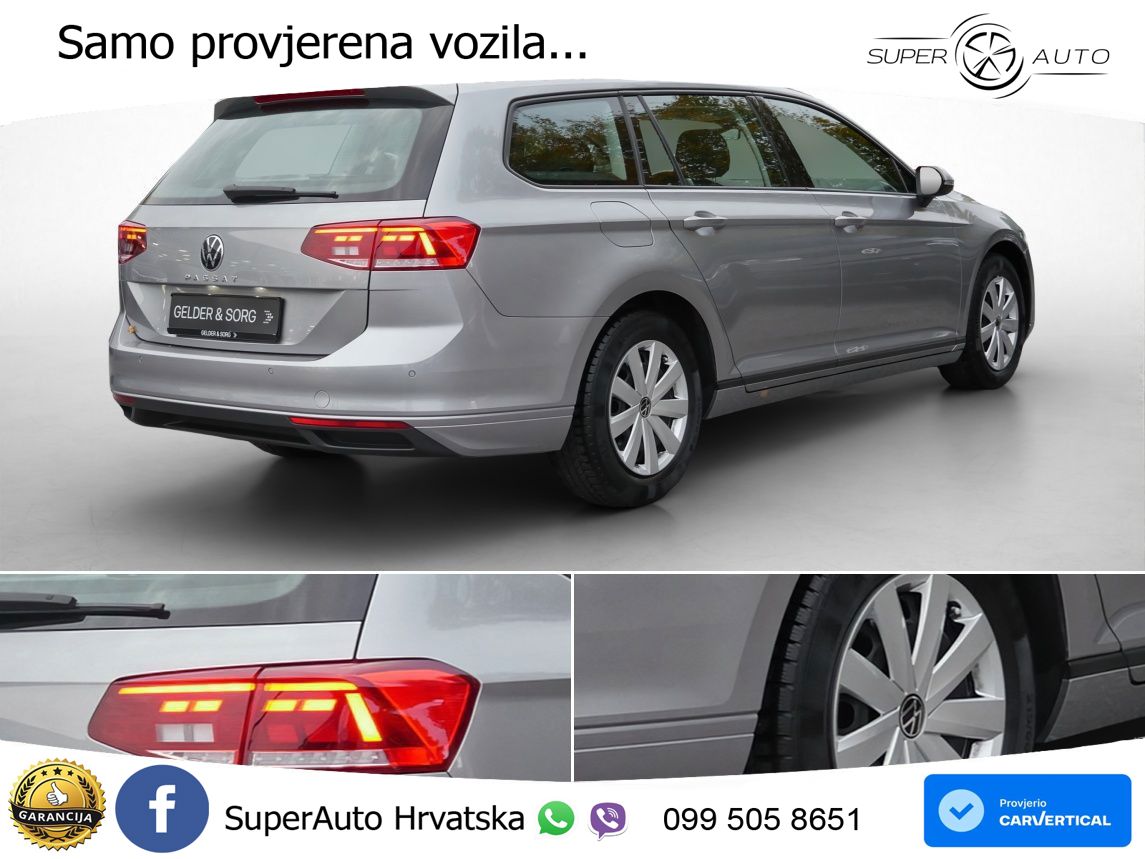 Volkswagen Passat Variant 1.5 TSI (150 KS) DSG ACT LED+GR SJED+ACC