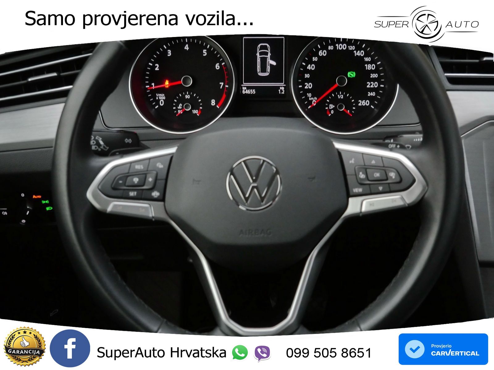 Volkswagen Passat Variant 1.5 TSI (150 KS) DSG ACT LED+GR SJED+ACC