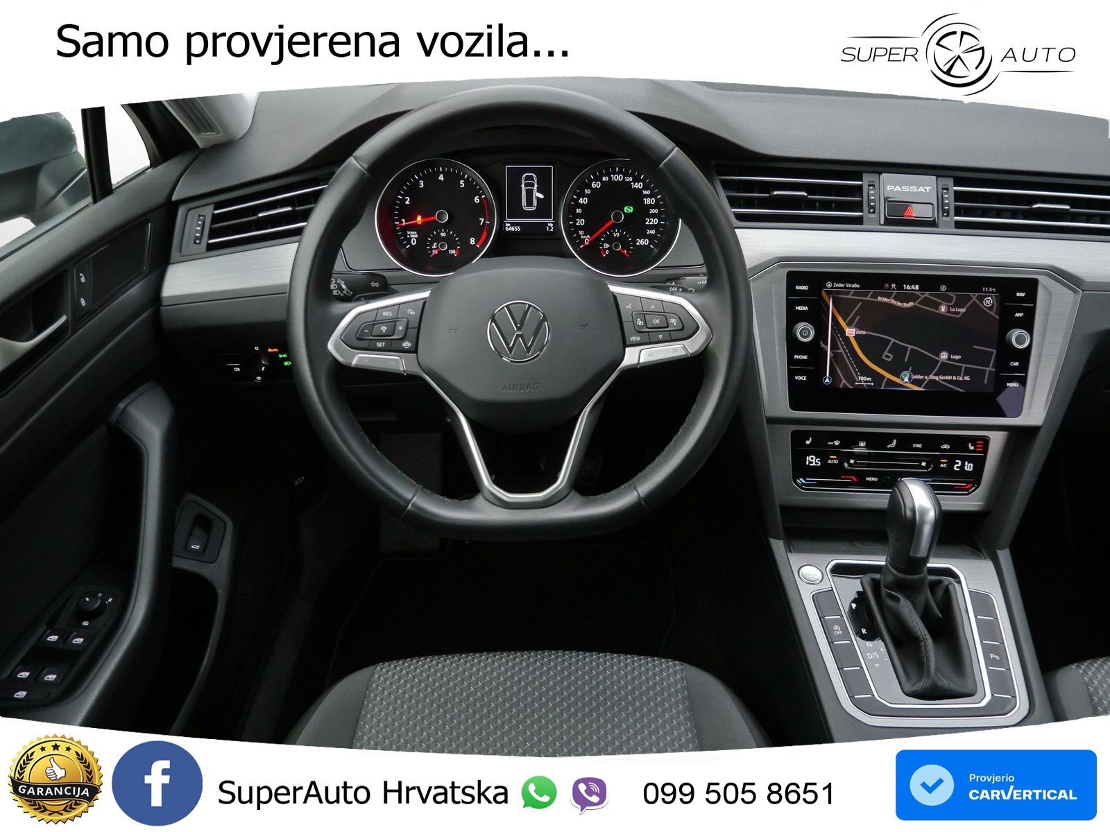 Volkswagen Passat Variant 1.5 TSI (150 KS) DSG ACT LED+GR SJED+ACC
