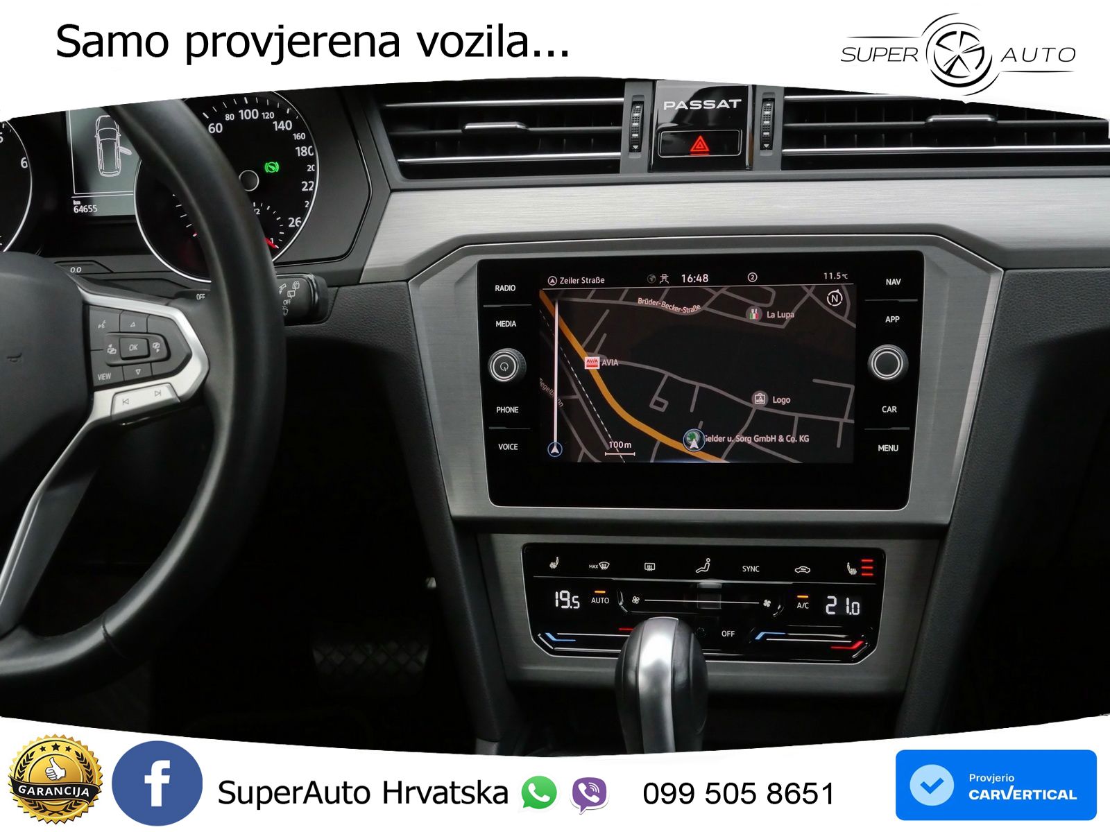 Volkswagen Passat Variant 1.5 TSI (150 KS) DSG ACT LED+GR SJED+ACC