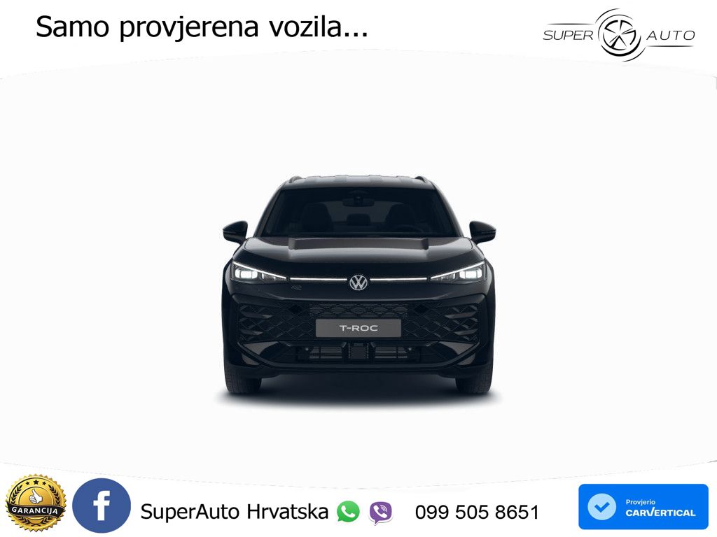 Volkswagen T-Roc 1.5 eTSI (150 KS)  DSG R-Line MATRIX+GR SJED+KAM