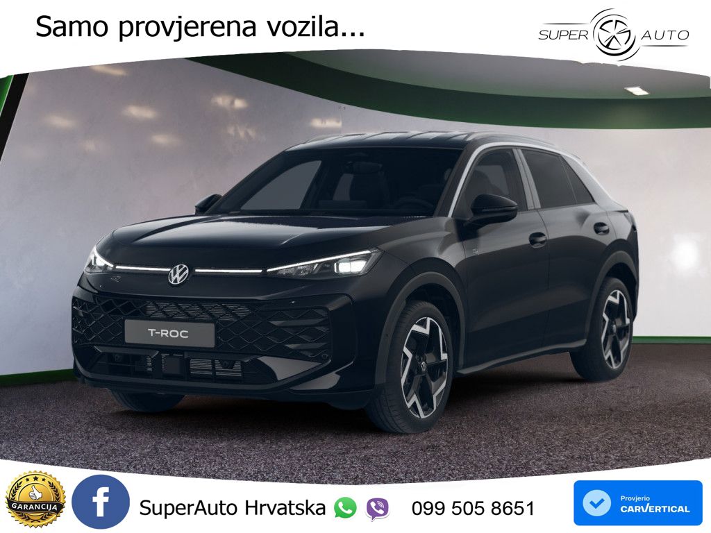 Volkswagen T-Roc 1.5 eTSI (150 KS)  DSG R-Line MATRIX+GR SJED+KAM