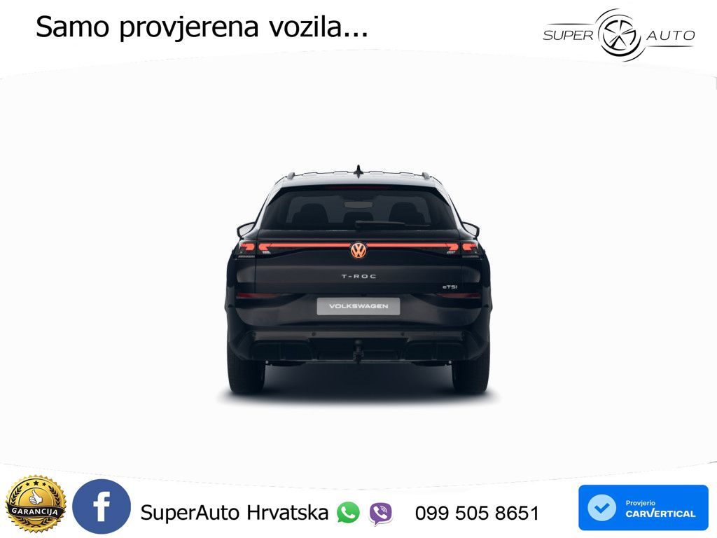Volkswagen T-Roc 1.5 eTSI (150 KS)  DSG R-Line MATRIX+GR SJED+KAM