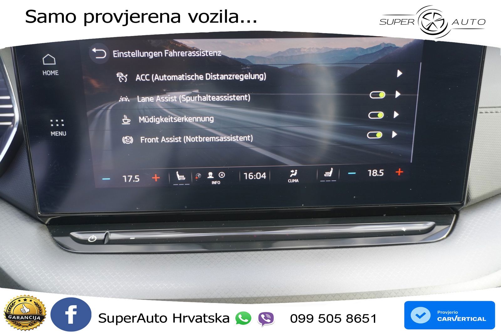 Škoda Octavia Combi 1.5 TSI (150 KS) DSG LED+GR SJED+ACC