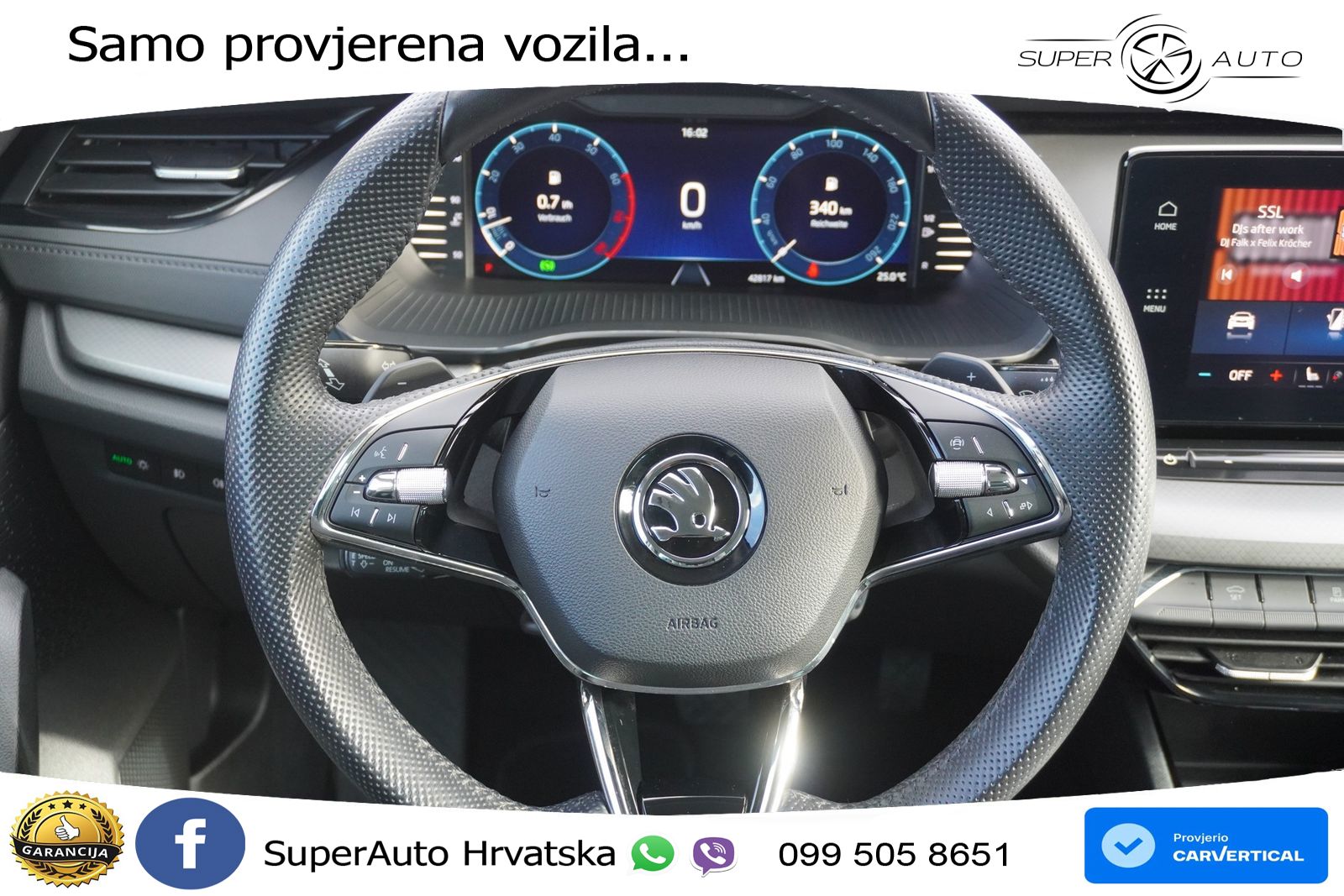 Škoda Octavia Combi 1.5 TSI (150 KS) DSG LED+GR SJED+ACC