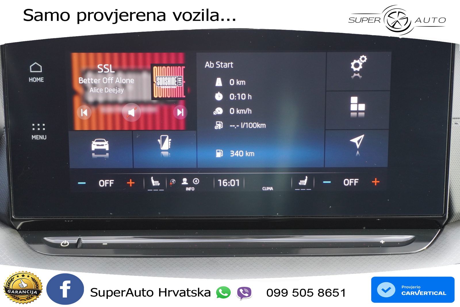 Škoda Octavia Combi 1.5 TSI (150 KS) DSG LED+GR SJED+ACC