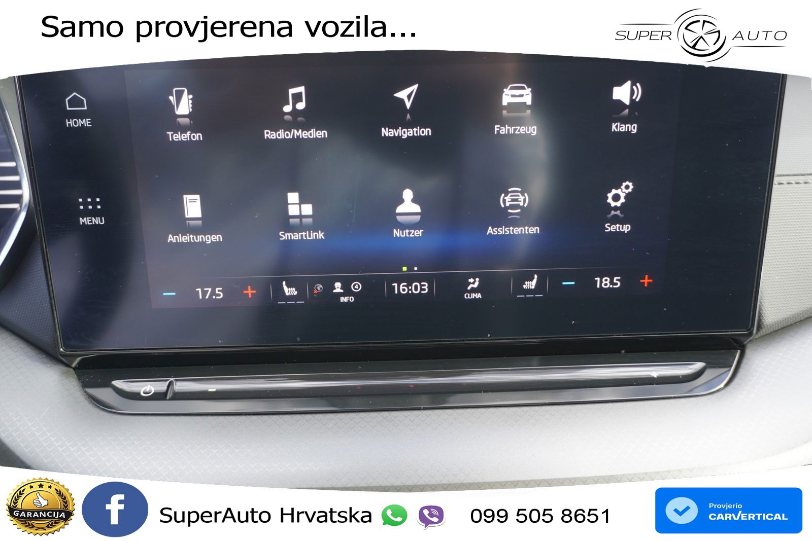 Škoda Octavia Combi 1.5 TSI (150 KS) DSG LED+GR SJED+ACC