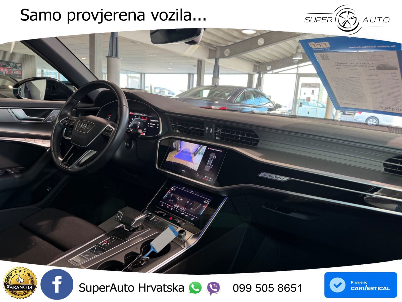 Audi A6 45 TDI V6 (245 KS) quattro ultra S tronic LED+GR SJED+ACC
