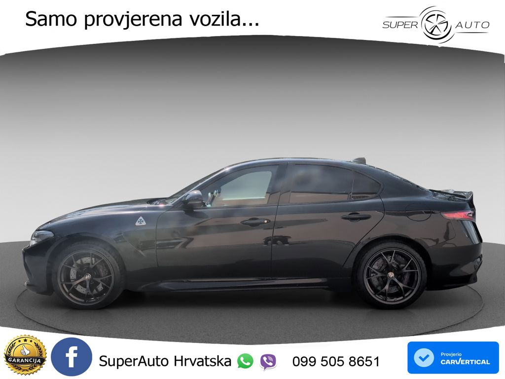 Alfa Romeo Giulia Quadrifoglio 2.9 V6 BiTurbo (510 KS) Automatic
