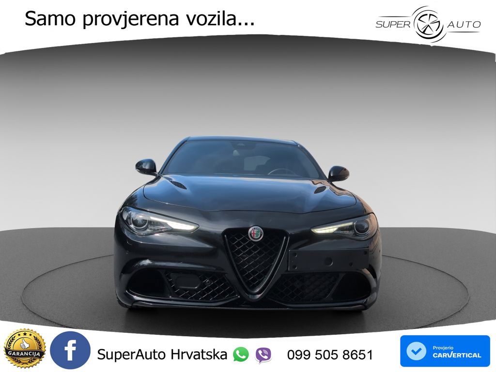 Alfa Romeo Giulia Quadrifoglio 2.9 V6 BiTurbo (510 KS) Automatic