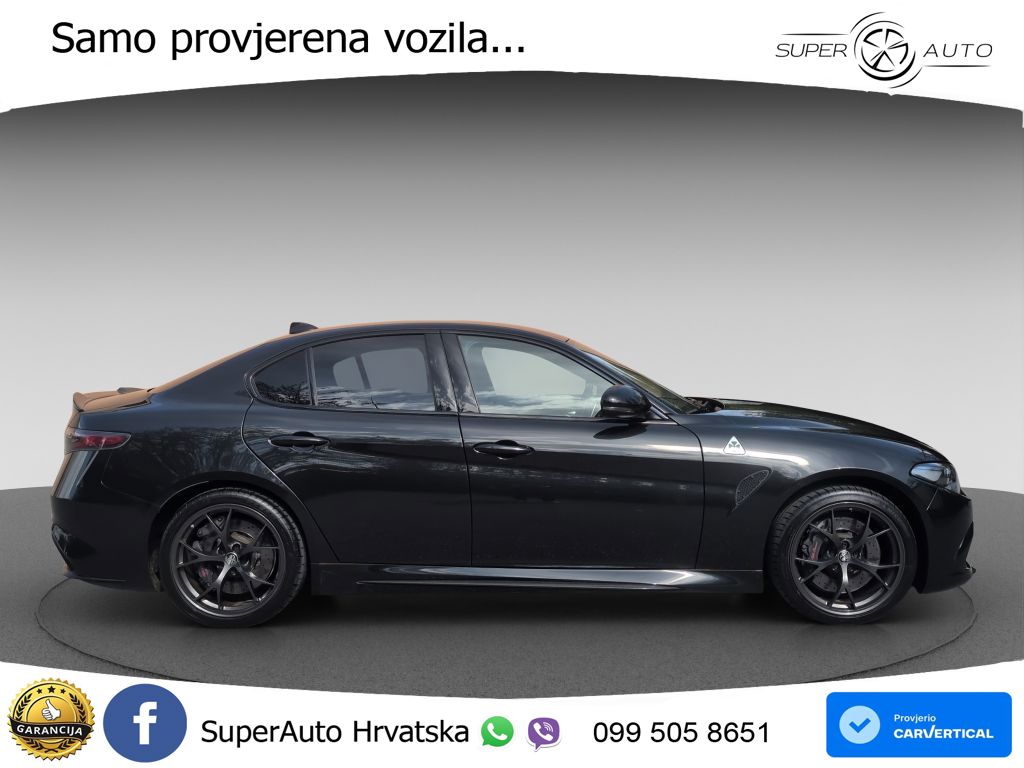 Alfa Romeo Giulia Quadrifoglio 2.9 V6 BiTurbo (510 KS) Automatic