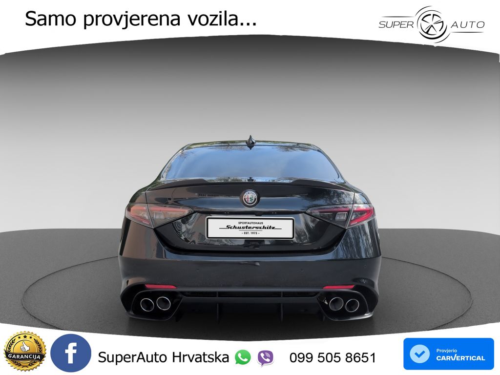 Alfa Romeo Giulia Quadrifoglio 2.9 V6 BiTurbo (510 KS) Automatic