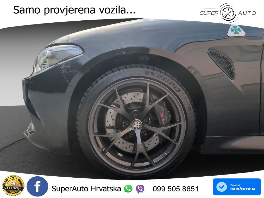 Alfa Romeo Giulia Quadrifoglio 2.9 V6 BiTurbo (510 KS) Automatic