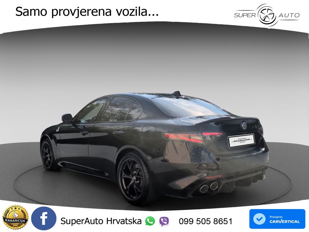 Alfa Romeo Giulia Quadrifoglio 2.9 V6 BiTurbo (510 KS) Automatic