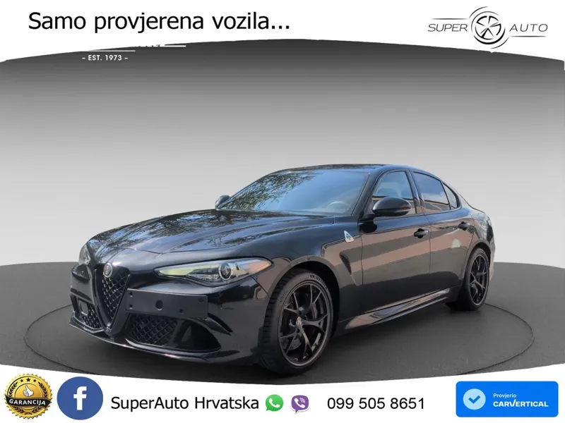 Alfa Romeo Giulia Quadrifoglio 2.9 V6 BiTurbo (510 KS) Automatic