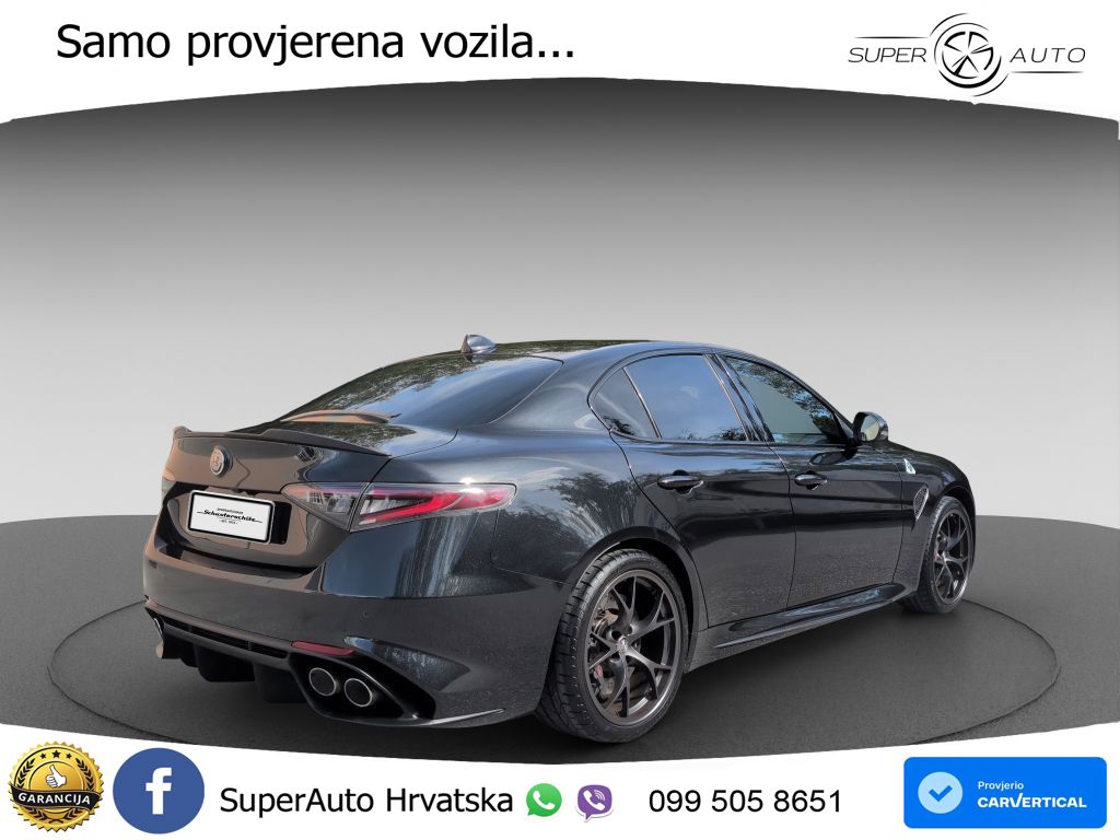 Alfa Romeo Giulia Quadrifoglio 2.9 V6 BiTurbo (510 KS) Automatic