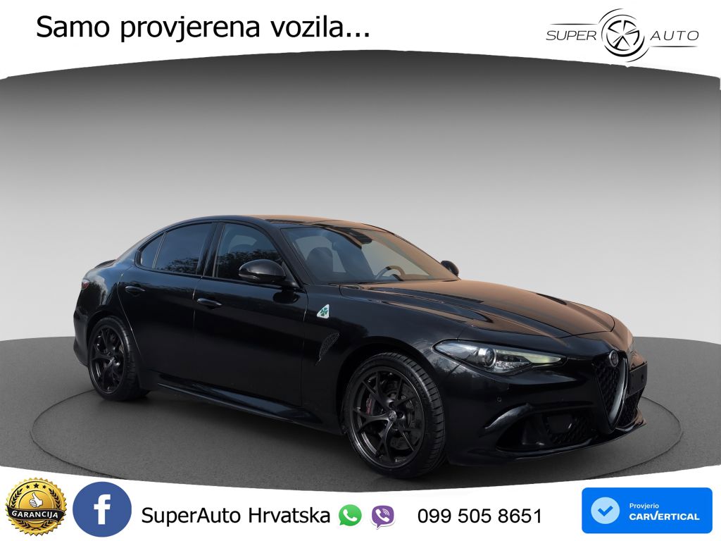Alfa Romeo Giulia Quadrifoglio 2.9 V6 BiTurbo (510 KS) Automatic