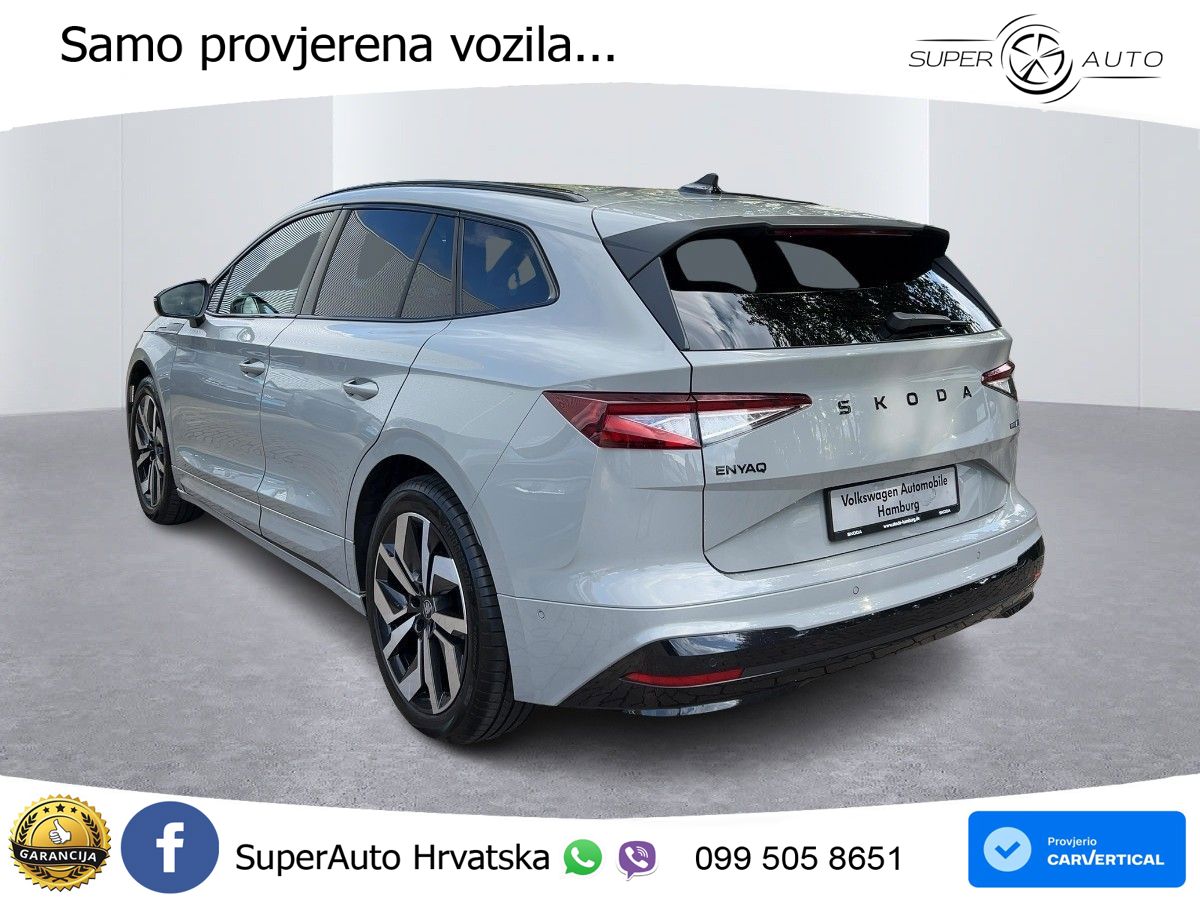 Škoda Enyaq 85 82 kWh (286 KS) SportLine LED+GR SJED+ACC