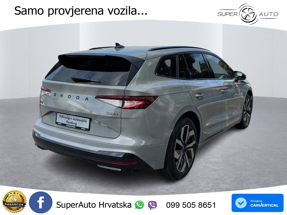 Škoda Enyaq 85 82 kWh (286 KS) SportLine LED+GR SJED+ACC