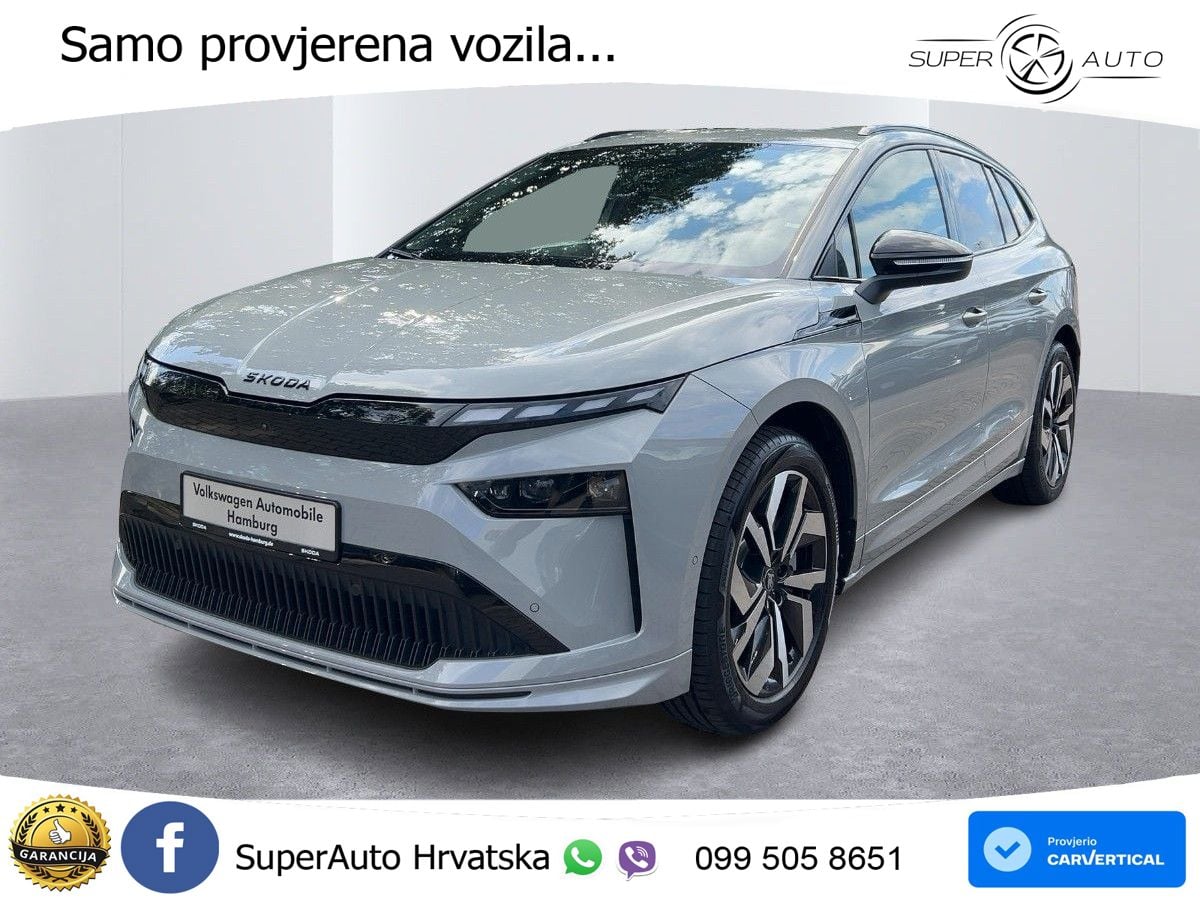 Škoda Enyaq 85 82 kWh (286 KS) SportLine LED+GR SJED+ACC