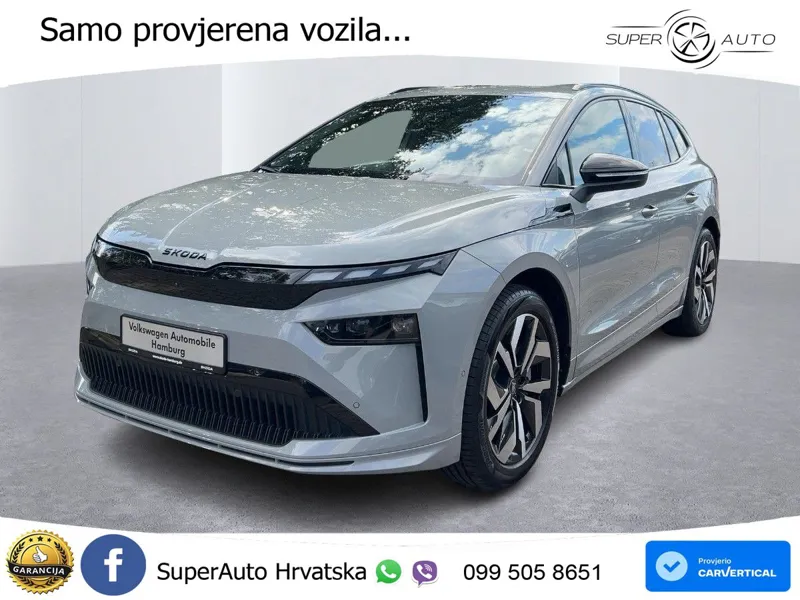 Škoda Enyaq 85 82 kWh (286 KS) SportLine LED+GR SJED+ACC