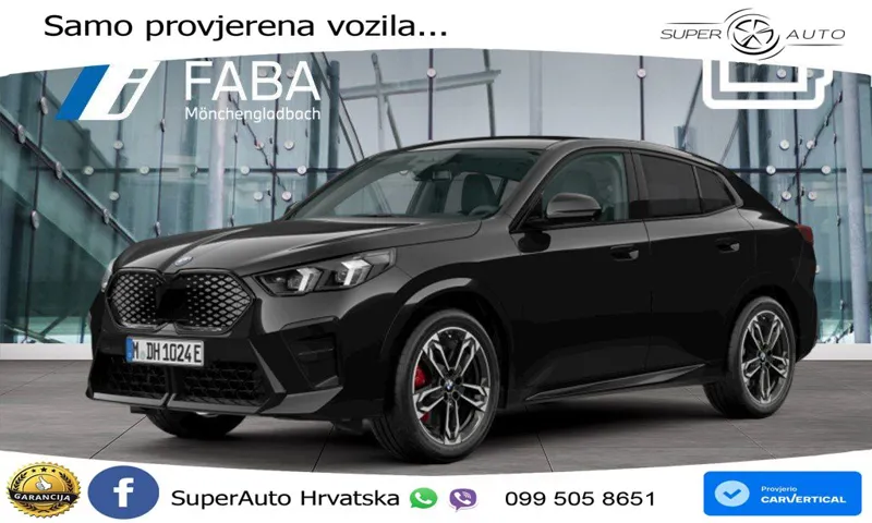 BMW iX2 66.5 kWh (313 KS) xDrive30 M Sport LED+GR SJED+ACC
