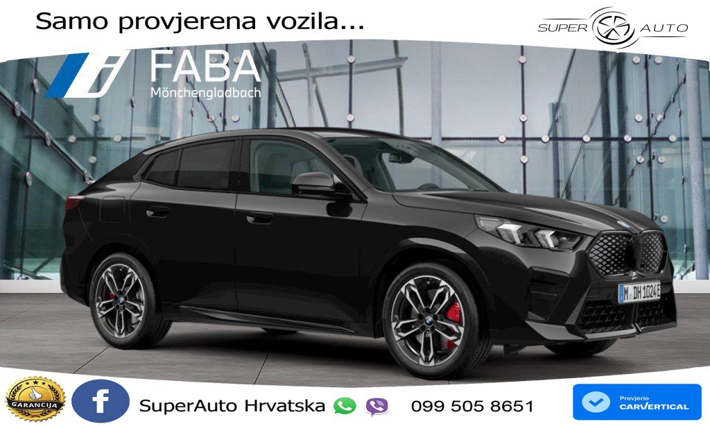 BMW iX2 66.5 kWh (313 KS) xDrive30 M Sport LED+GR SJED+ACC