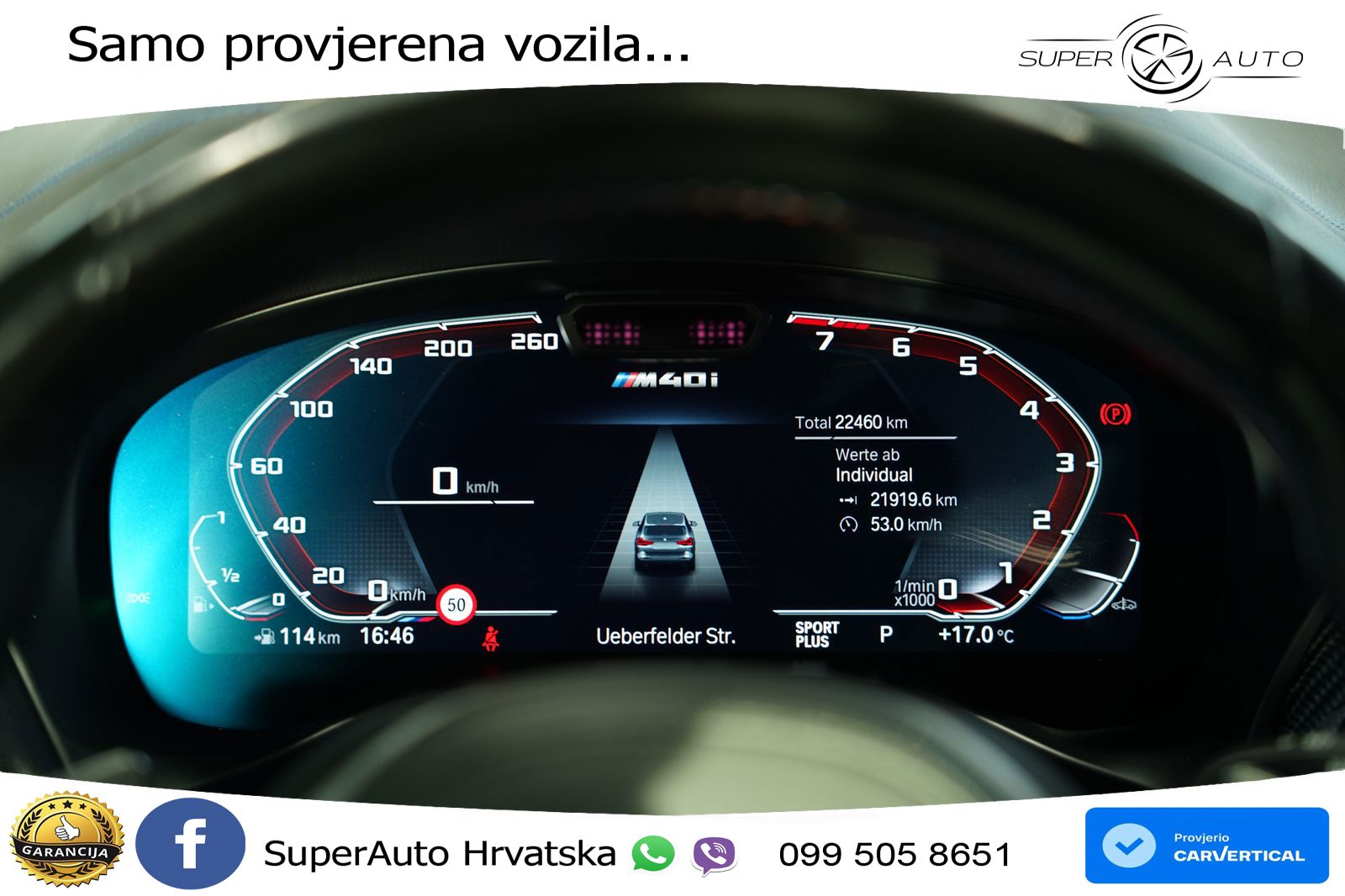 BMW X3 M40i xDrive Steptronic LED+GR SJED+ACC