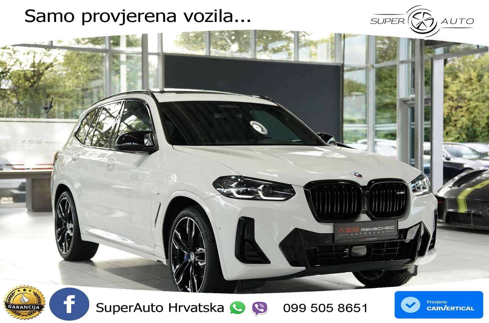 BMW X3 M40i xDrive Steptronic LED+GR SJED+ACC