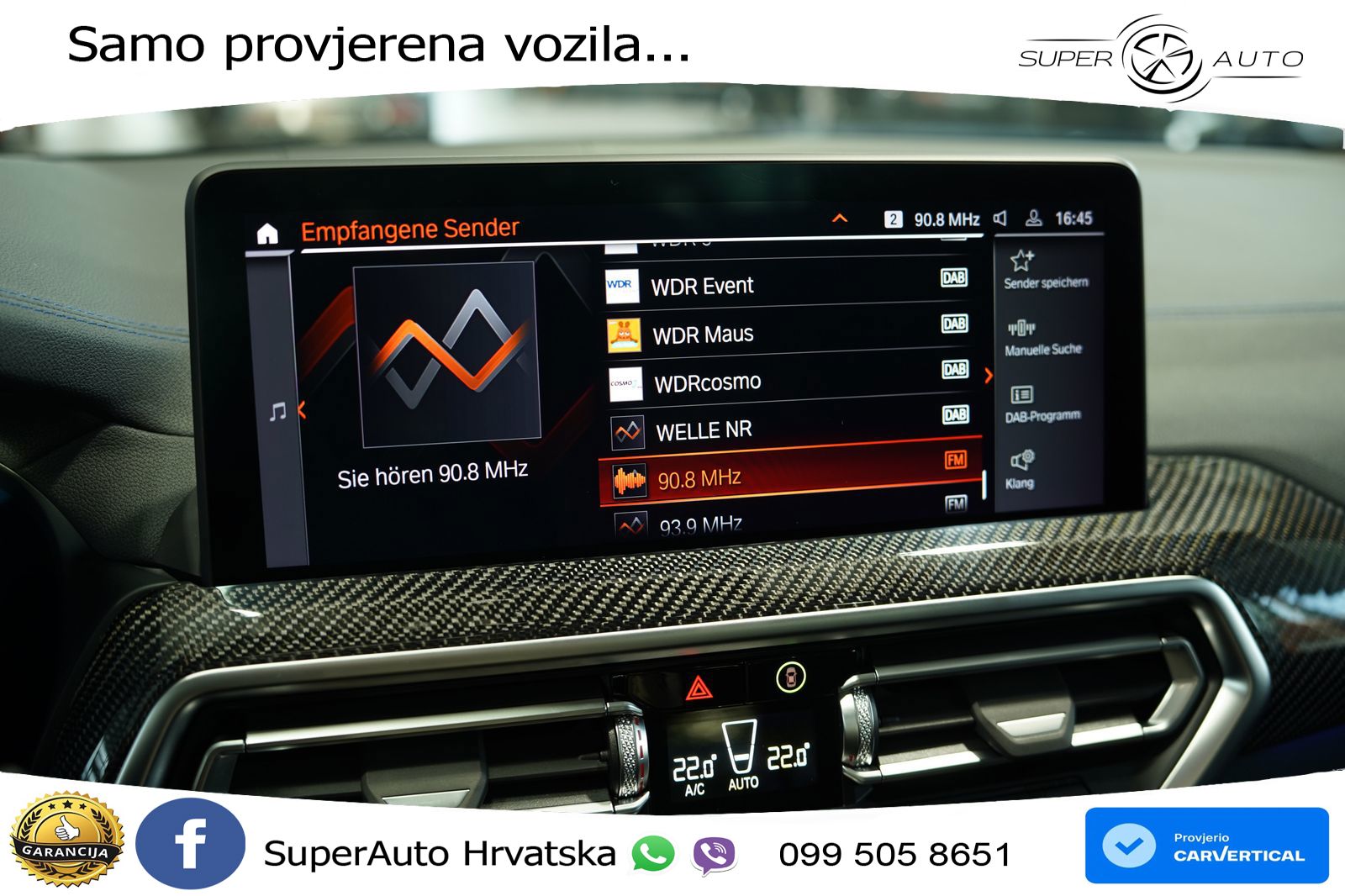 BMW X3 M40i xDrive Steptronic LED+GR SJED+ACC