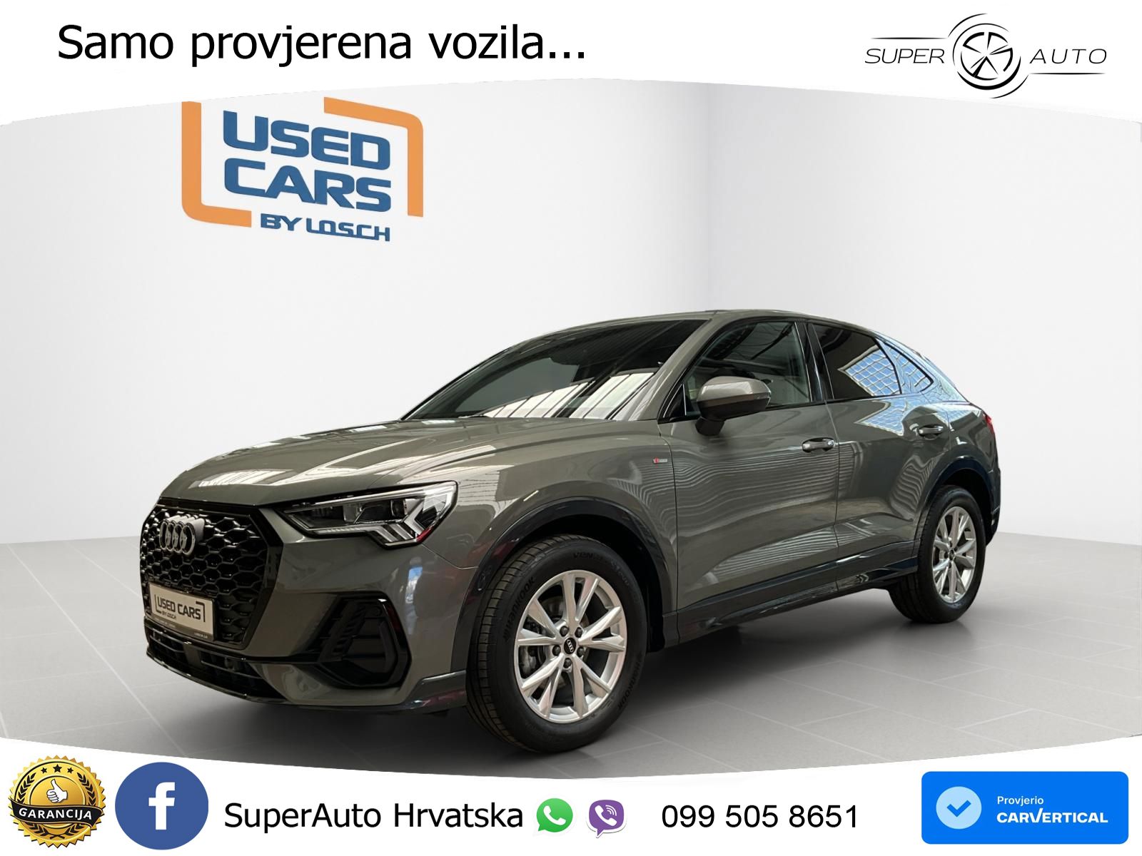 Audi Q3 II Sportback 35 TFSI (150 KS) S tronic S line