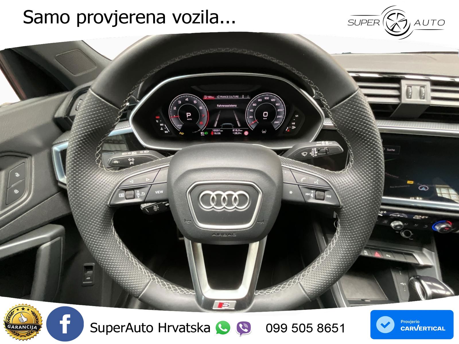 Audi Q3 II Sportback 35 TFSI (150 KS) S tronic S line