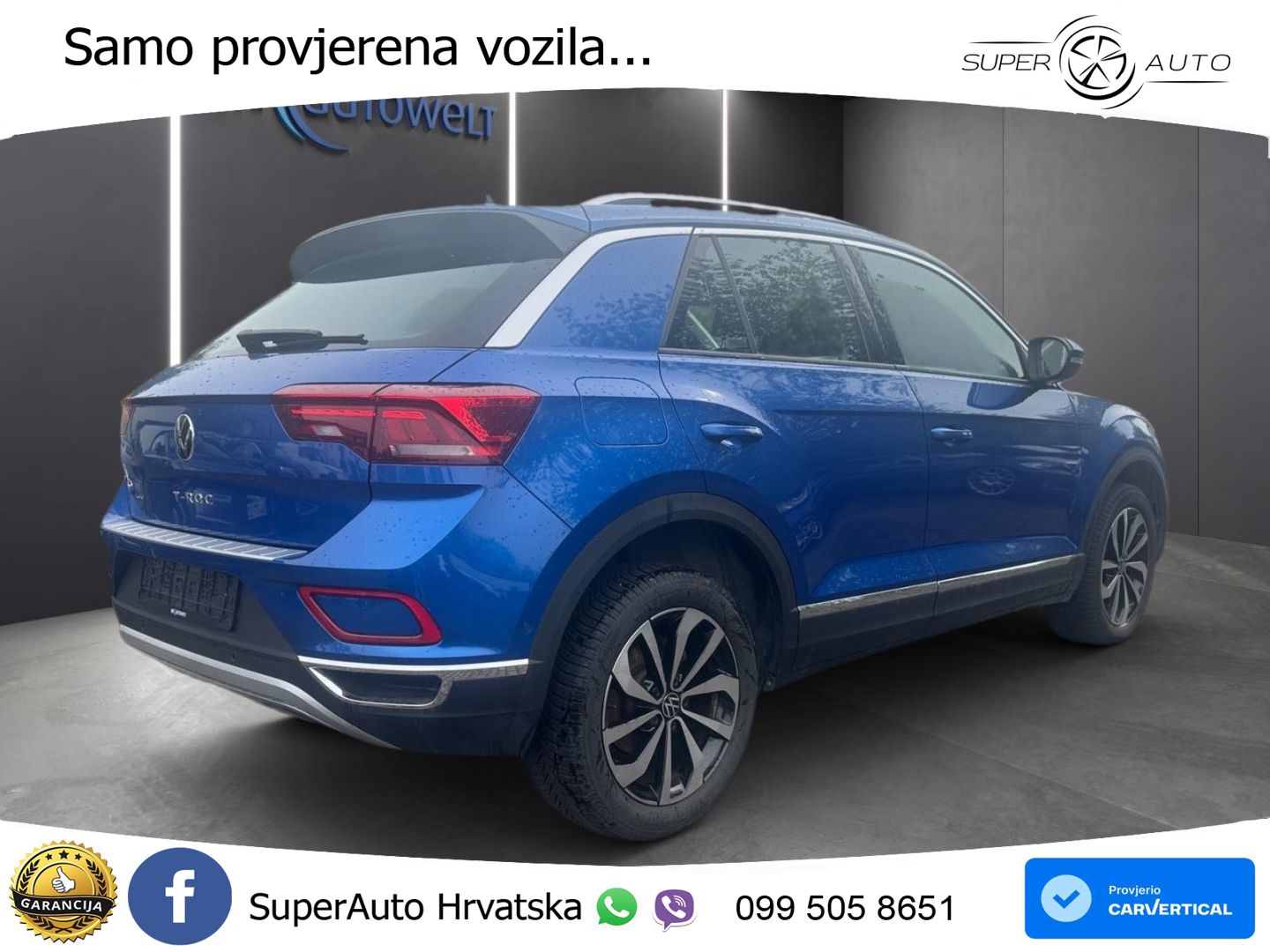 Volkswagen T-Roc I 1.5 TSI (150 KS) DSG LED+GR SJED+ACC