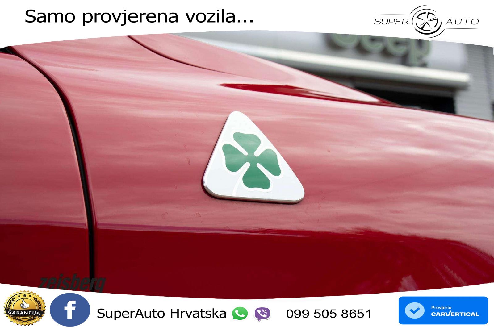 Alfa Romeo Stelvio Quadrifoglio 2.9 V6 Bi-Turbo (520 KS) Q4 Automatic LED+GR SJED+ACC