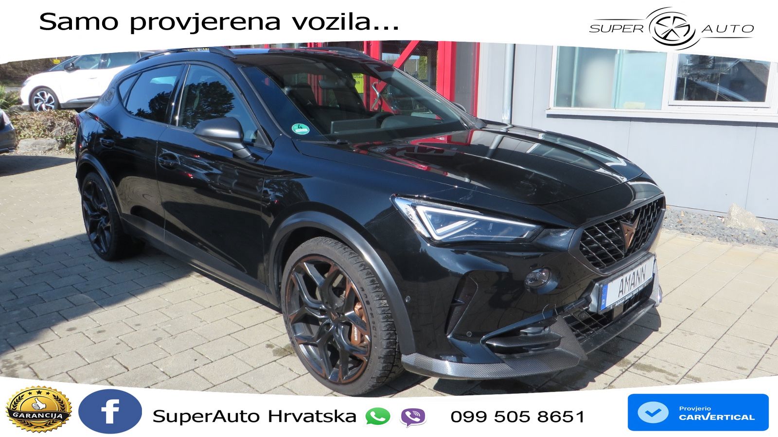 Cupra Formentor VZ5 2.5 TSI (390 KS) 4Drive DSG LED+GR SJED+ACC
