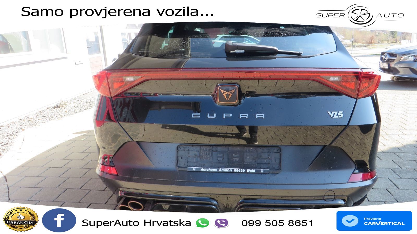 Cupra Formentor VZ5 2.5 TSI (390 KS) 4Drive DSG LED+GR SJED+ACC