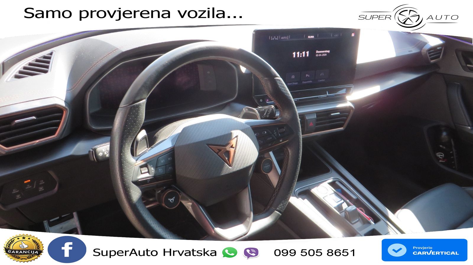 Cupra Formentor VZ5 2.5 TSI (390 KS) 4Drive DSG LED+GR SJED+ACC