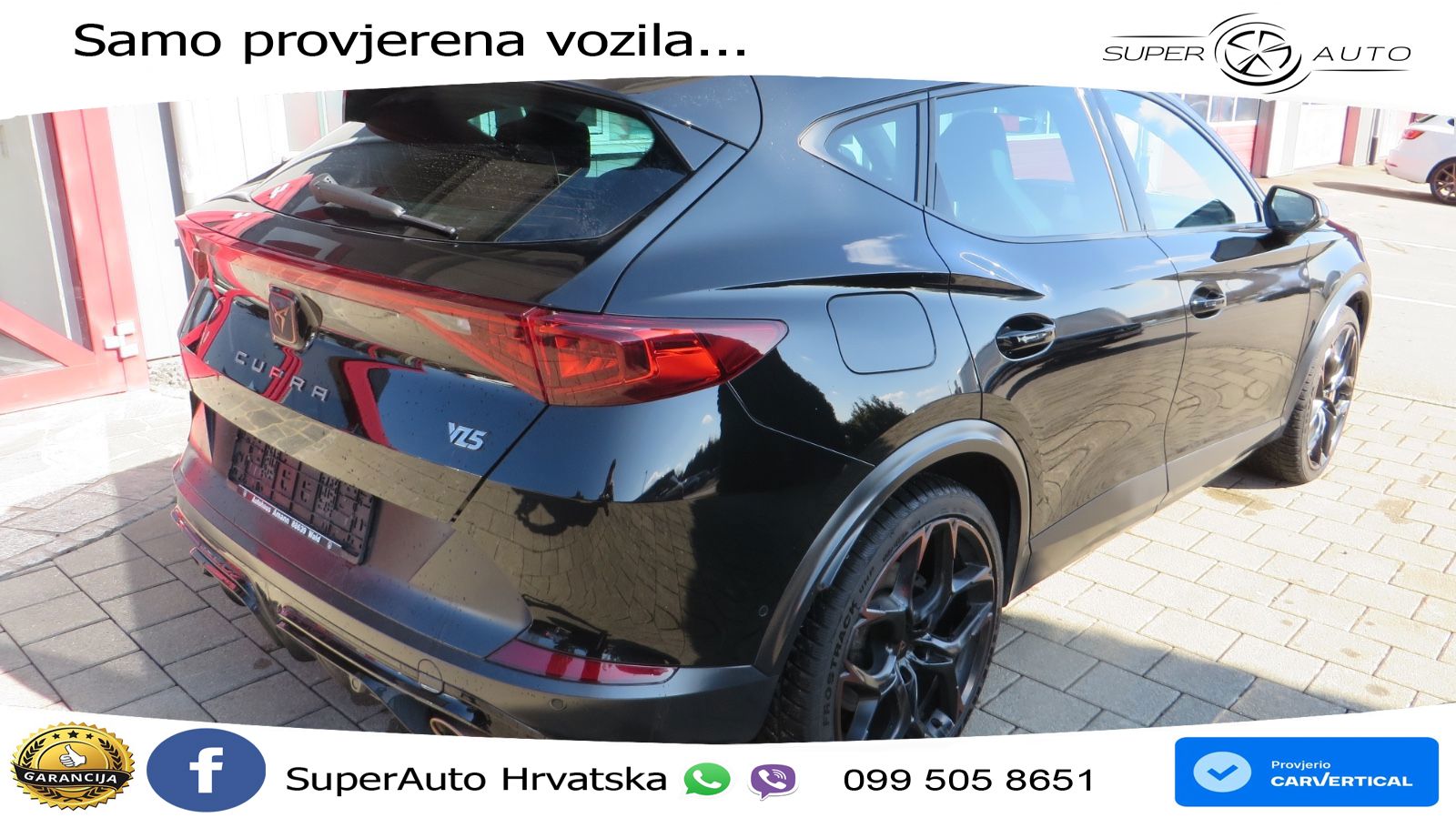 Cupra Formentor VZ5 2.5 TSI (390 KS) 4Drive DSG LED+GR SJED+ACC