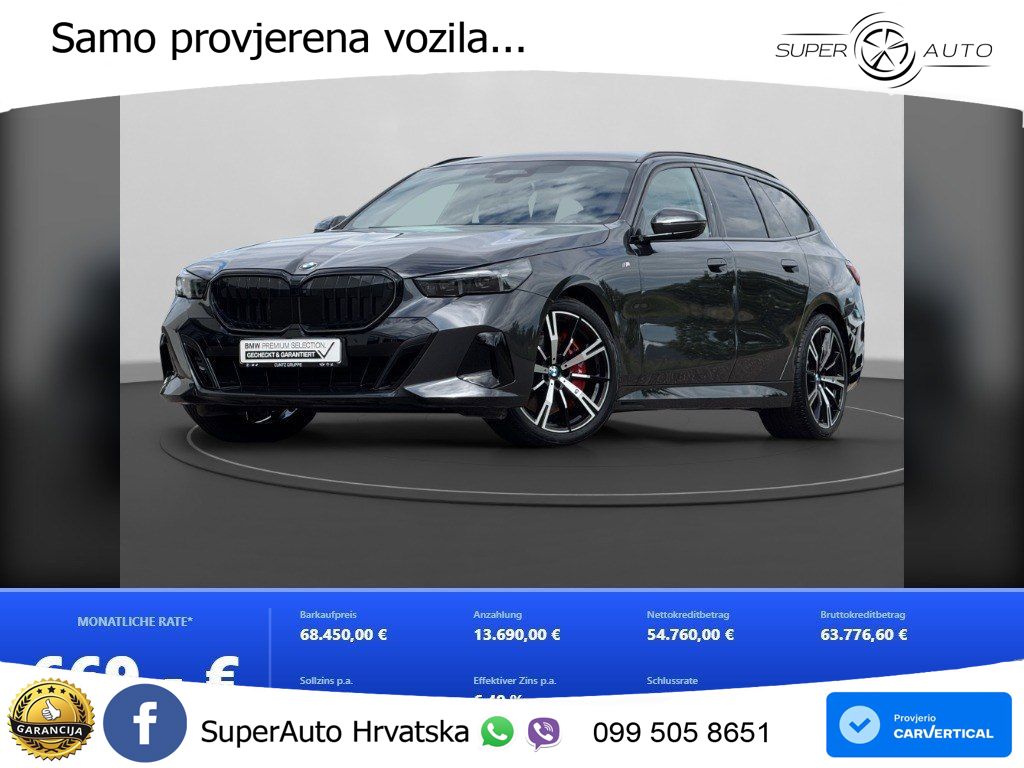BMW 540d Touring (303 KS) xDrive Steptronic M Sport ACC+HEAD+4xGR SJED+360+PANO
