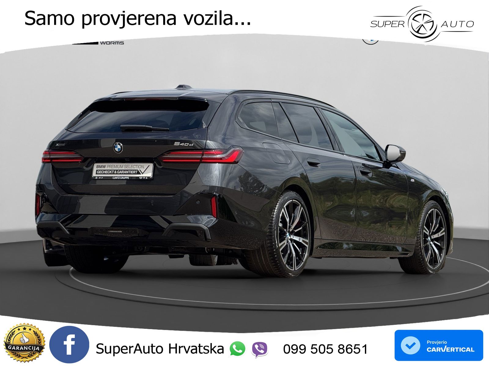 BMW 540d Touring (303 KS) xDrive Steptronic M Sport ACC+HEAD+4xGR SJED+360+PANO