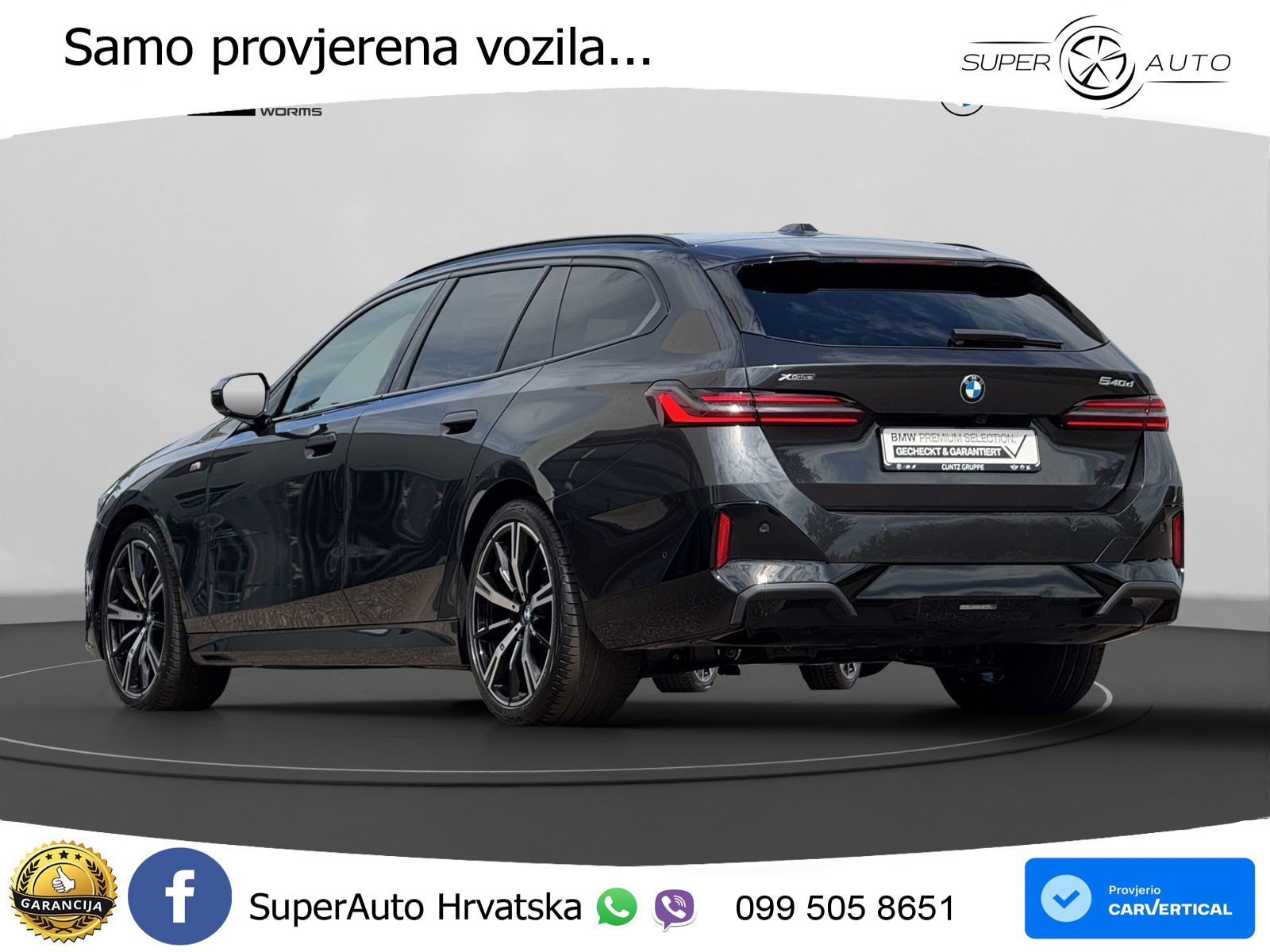 BMW 540d Touring (303 KS) xDrive Steptronic M Sport ACC+HEAD+4xGR SJED+360+PANO