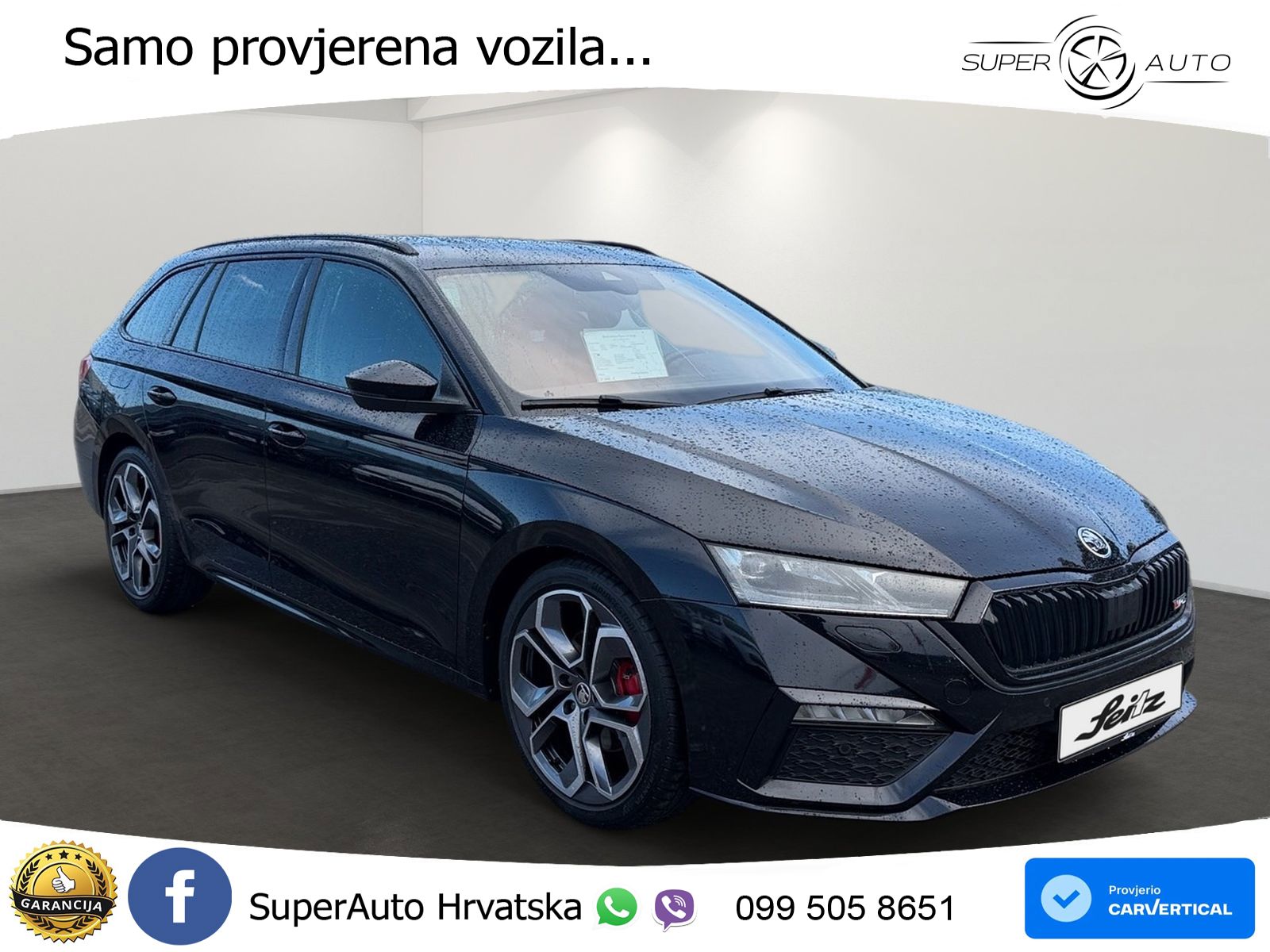 Škoda Octavia Combi RS 2.0 TDI (200 KS) DSG MATRIX+GR SJED+KAM
