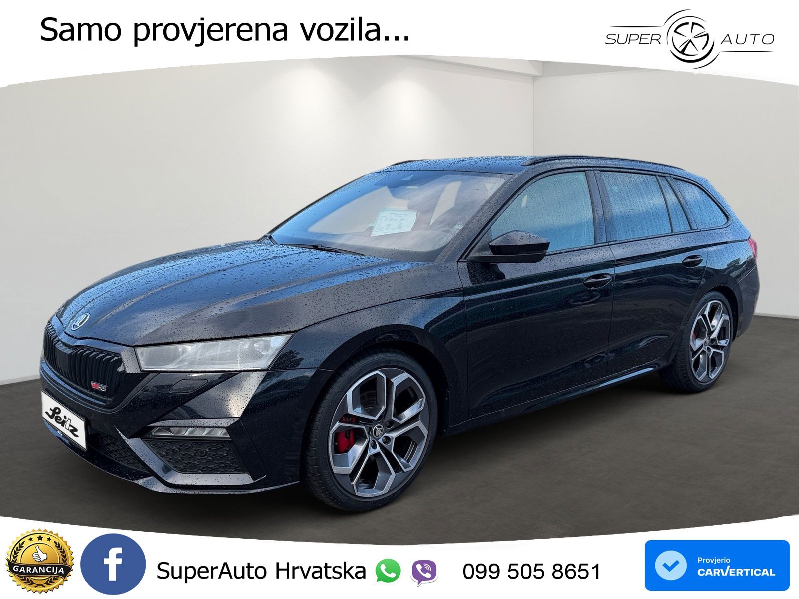Škoda Octavia Combi RS 2.0 TDI (200 KS) DSG MATRIX+GR SJED+KAM