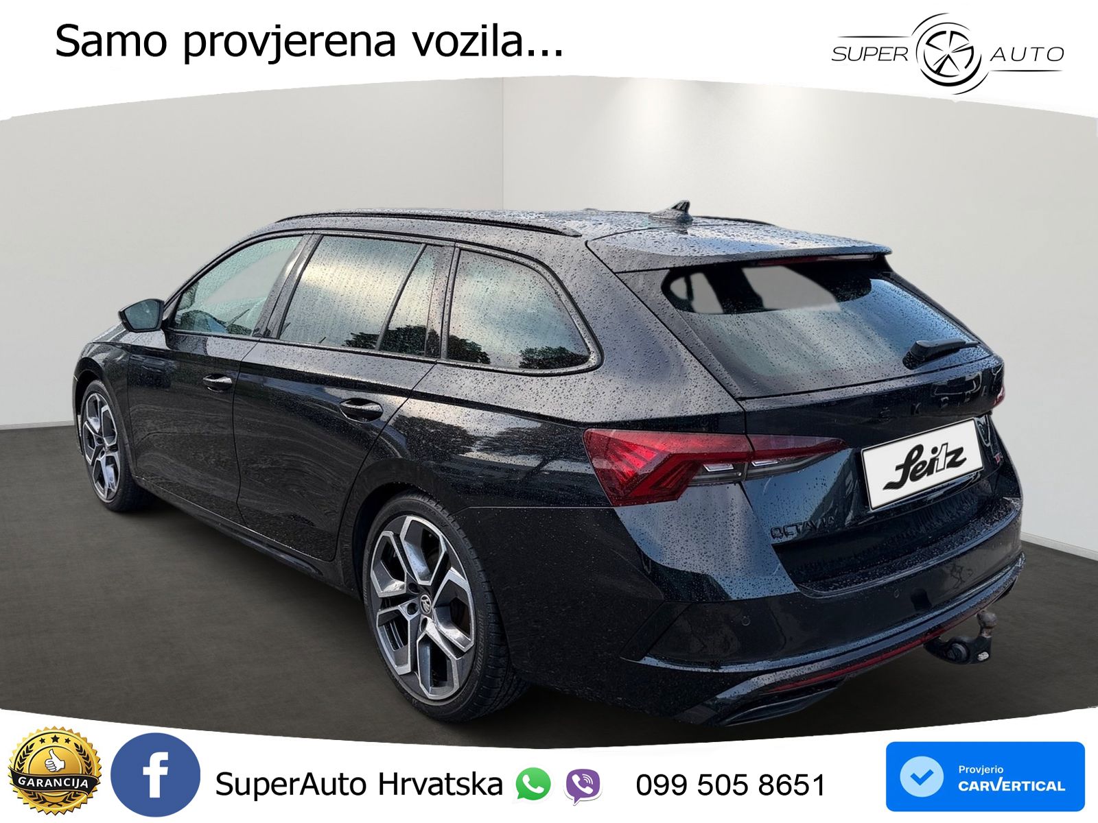 Škoda Octavia Combi RS 2.0 TDI (200 KS) DSG MATRIX+GR SJED+KAM