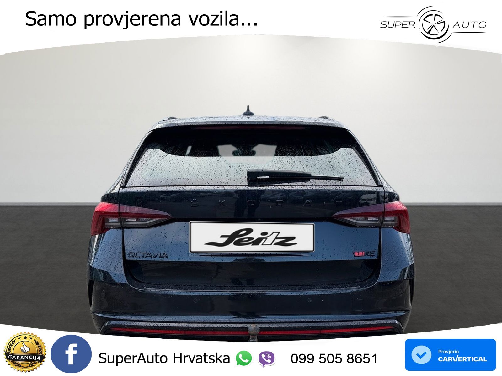 Škoda Octavia Combi RS 2.0 TDI (200 KS) DSG MATRIX+GR SJED+KAM