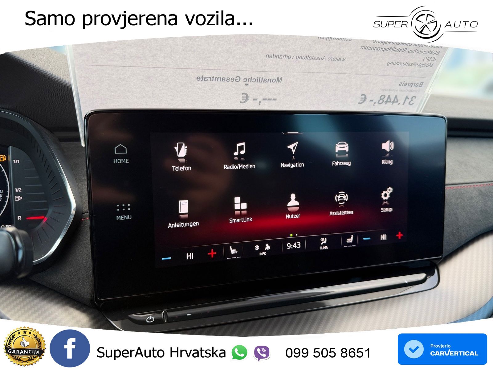 Škoda Octavia Combi RS 2.0 TDI (200 KS) DSG MATRIX+GR SJED+KAM